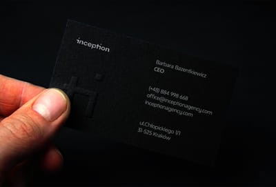 Inception Agency Branding - Verpackungsdesign