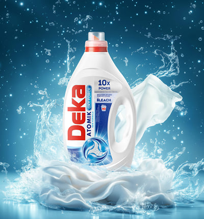DEKA Atomik Laundry Detergent Packaging System - Packaging