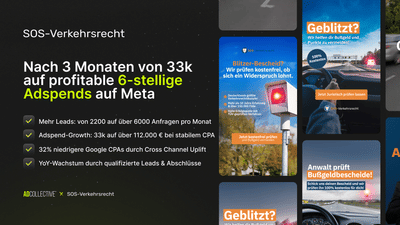 Paid Social Skalierung auf 6-stellige Adspends Fokus auf Leadqualität - Growth Marketing