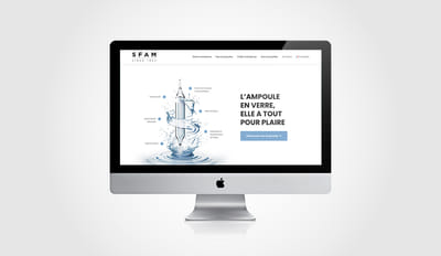 Refonte du site de la SFAM - Creación de Sitios Web