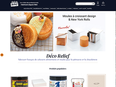 Performance digitale de la marque Deco Relief® - E-commerce