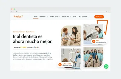 Marketing Digital para Clínica Dental Sebydent - Stratégie digitale