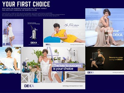 Deka - My first choice - Publicité en ligne