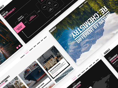 RE:CHEMISTRY | Corporate Website - Design & graphisme