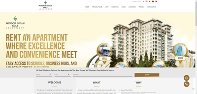 Pondok Indah Golf Apartment - Onlinewerbung
