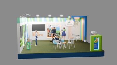 Exhibition Stall design and insulation - Diseño Gráfico