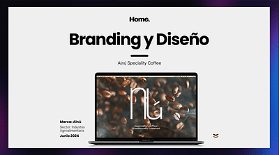 Alnú Speciality Coffee - Branding y diseño - Branding y posicionamiento de marca