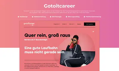 Webentwicklung & SEO – gotoitcareer - Onlinewerbung