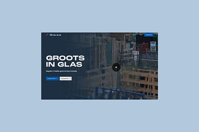 van den Heuvel glas - Website Creation