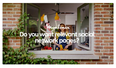 Moulinex social networking - Publicité en ligne