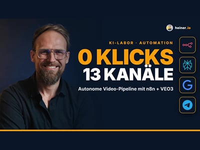 KI-Videofabrik mit n8n: 13 Kanäle ohne einen Klick - Künstliche Intelligenz