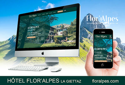 Hôtel Flor'Alpes - Création de site internet