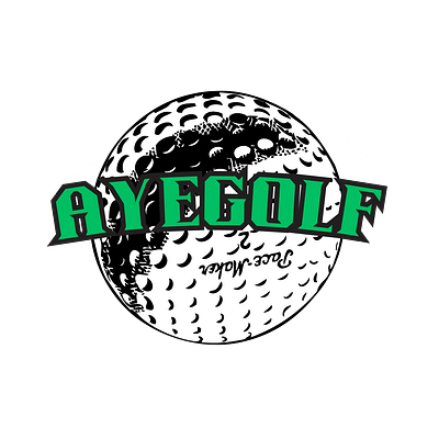 AYEGOLF logo creation - Identité Graphique