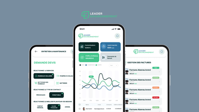 Leader environnement - Application métier web et mobile (interne) - Application mobile