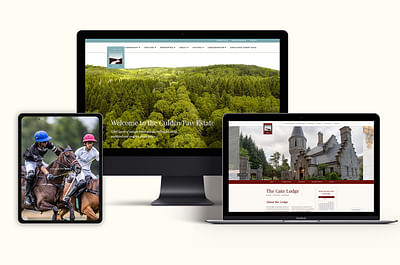Website design for an English Country Estate - Branding & Positioning