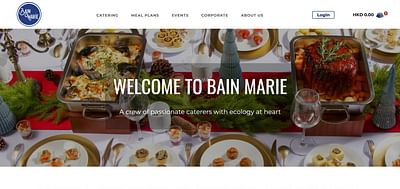 Bain Marie | Catering Master in Hong Kong - Création de site internet