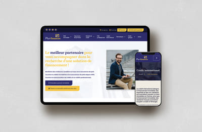 Création site internet courtier immobilier - Webseitengestaltung