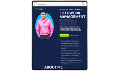 Freelance Healthcare Project Manager - Website Creation
