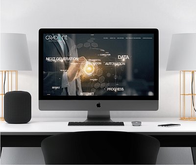 Site vitrine pour Gradiant - Conseil - Innovation