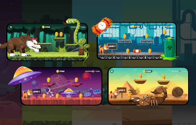 NFT Runner: Classic Platformer - Blockchain Development