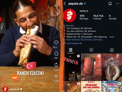 Erster mit „Steak Döner“ — und niemand wusste es. - Social Media