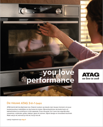 Fall in love with ATAG - Branding & Positionering