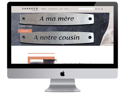 Développement Site e-commerce Prestashop Sardeco - Website Creation