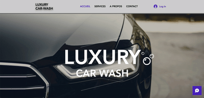 Luxury Carwash - Création de site internet