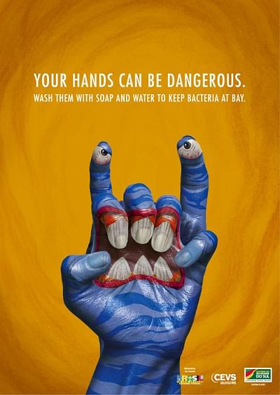 Monster Hands 3 - Publicité
