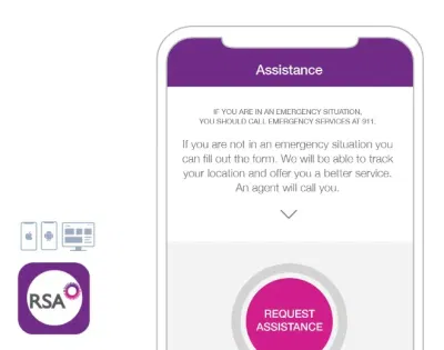 Roadside Assistance Mobile Platform for RSA Canada - Mobile App