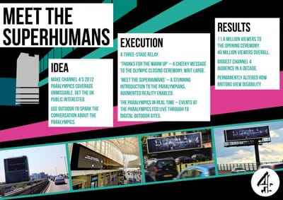 MEET THE SUPERHUMANS - Advertising