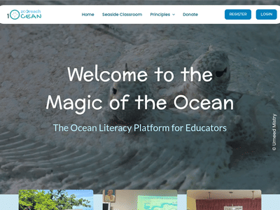 Magic of the Ocean Website Development - Création de site internet