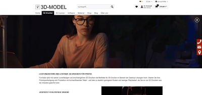 Shopware Shop 3D Model AG - Webseitengestaltung