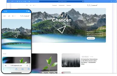 Website Concept, Re-Design and Implementation - Creazione di siti web