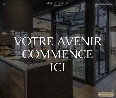 Site Web et Communication agence Immobilière - Estrategia digital