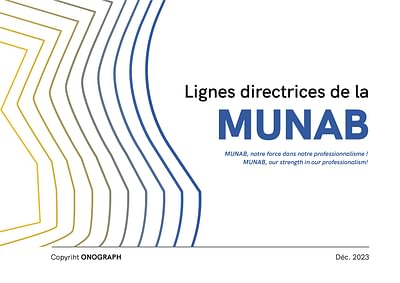 Charte graphique - MUNAB - Branding & Positioning