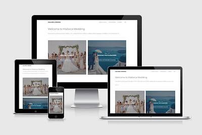Mallorca Wedding - Webseitengestaltung