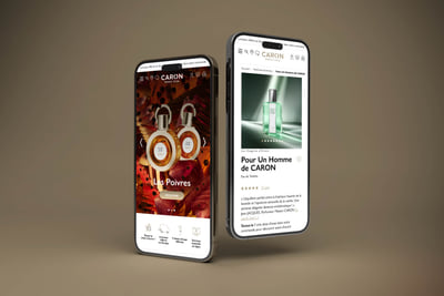 Parfums Caron - E-commerce