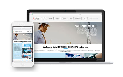 Mitsubishi Chemical - Website Creatie
