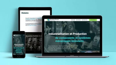 Conception et développement d'un site corporate - Ergonomie (UX/UI)