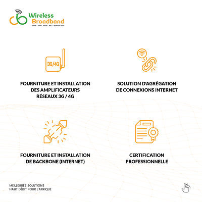Création site et Community Managenment Wireless - Stratégie digitale