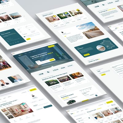 Création site web annonces immobilières Elestim - Création de site internet