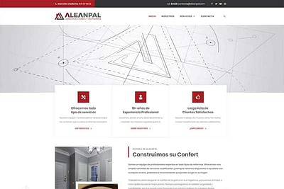 ALEANPAL - Website Creatie