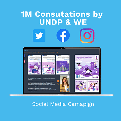 1M Consultations by UNDP & WE - Advertising