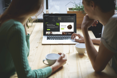 Univers du Thé e-commerce website - Création de site internet
