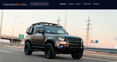 Sito per Noleggio Auto - Website Creatie