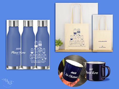 GROUPE MIEUX VIVRE - OBJETS COM. & CADEAUX - Image de marque & branding