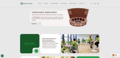 FP Armazones - Website Creation
