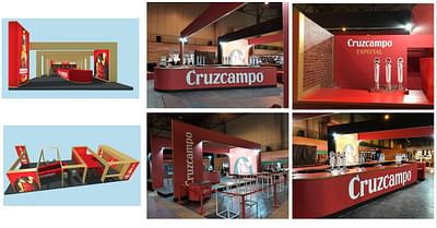 Fabricacion Stand Cruz -Campo - 3D