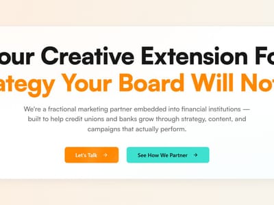 CMS-Driven Client Acquisition Site for VIP Creative Studio - Website Creation